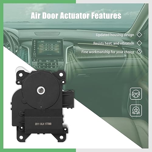 Vista 248 de SCITOO Reemplazo de actuador de puerta de mezcla de calentador HVAC para Ford F-150 2004-2008, para Ford para Lobo 2004-2008, para Lincoln para Mark