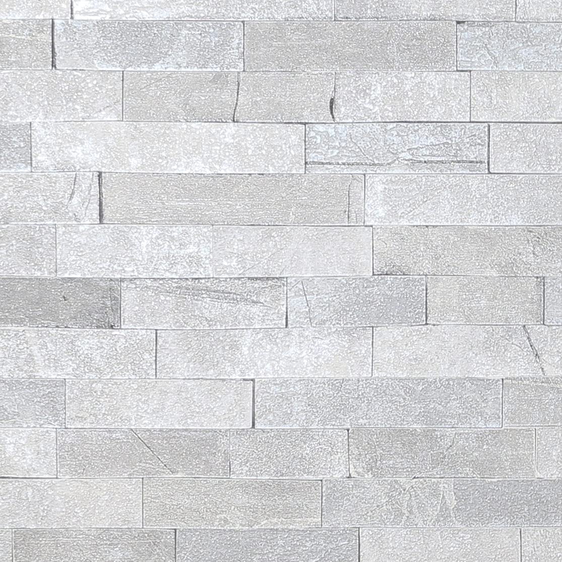 Arthouse Grey Soft Tiled Graphite Slate Effect Wallpaper - Hard Wearing With Subtle Shimmering Metallic Dusting Living Spaces & Feature Walls - Bedroom - Dining - Hallway - Living Areas 295200