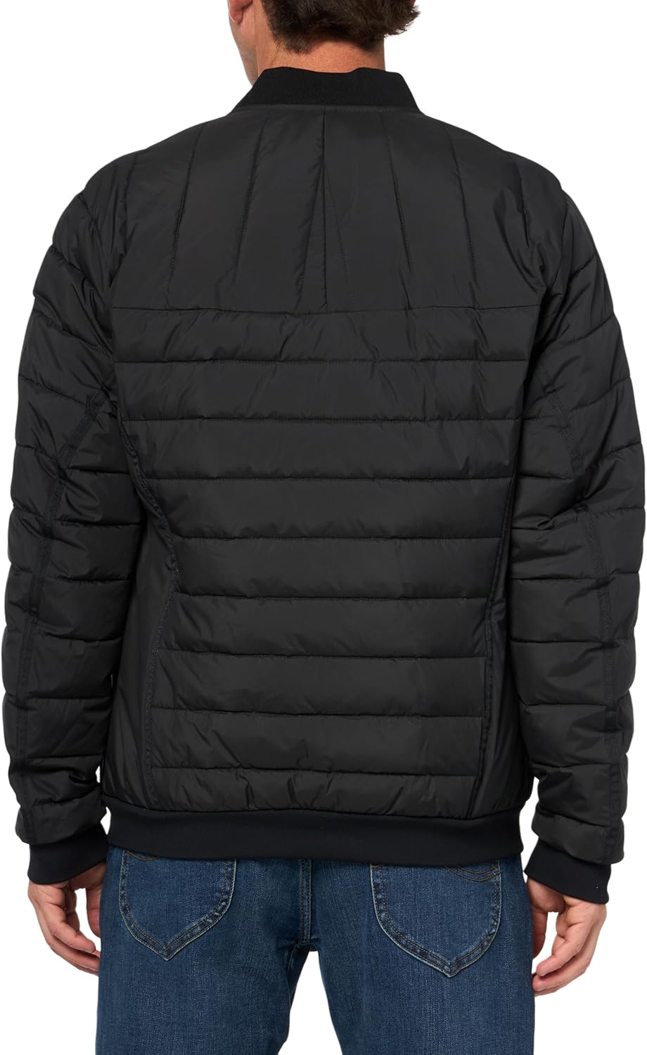 BOSS mens Nylon Puffer Lightweight Bomber Jacket - Image 2