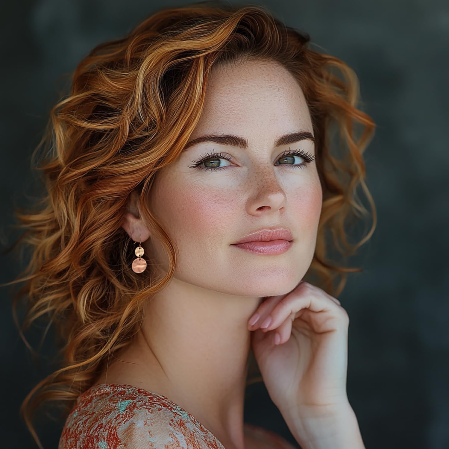 SPUNKYsoul Boho Disc Light Weight Earrings 2 Pack for Women - Image 4