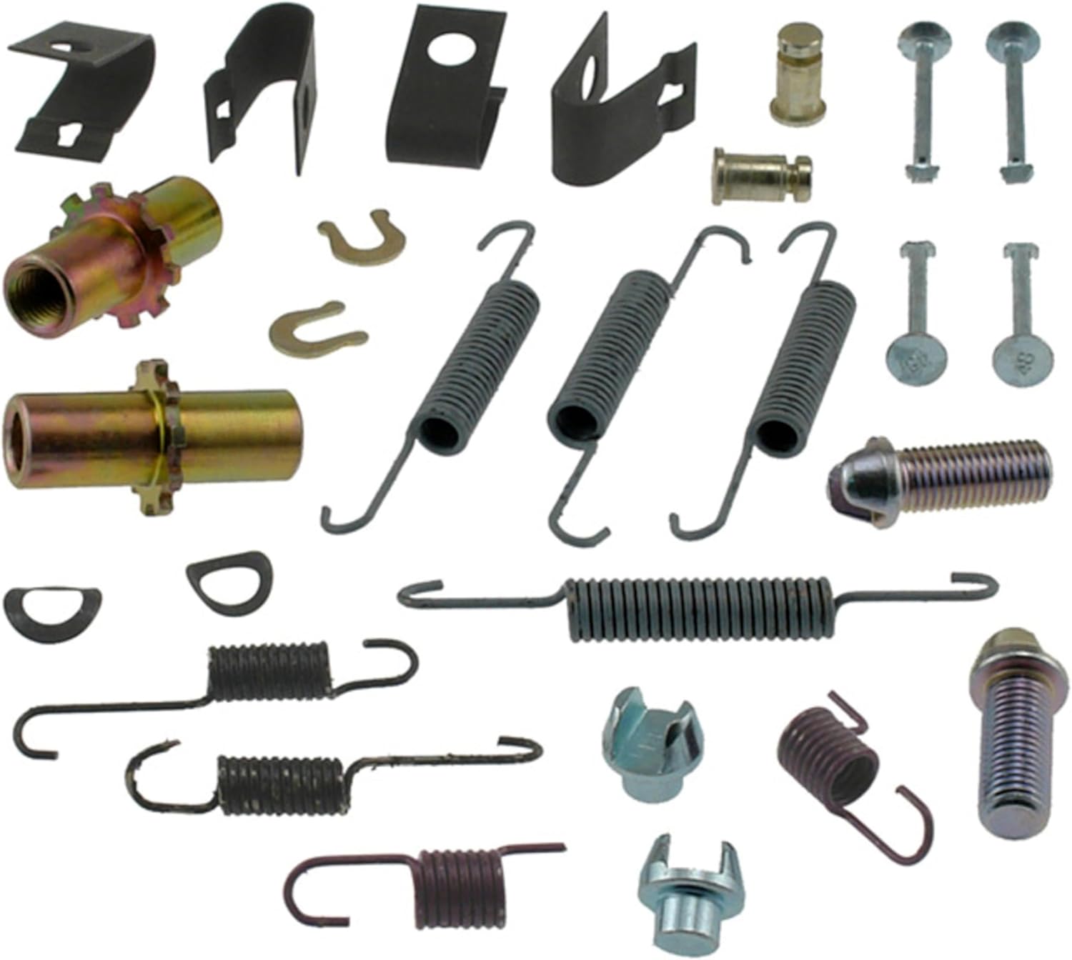 ACDelco Gold 18K1793 (19264003) Rear Parking Brake Hardware Kit with Springs, Pins, Hardware, and Grease