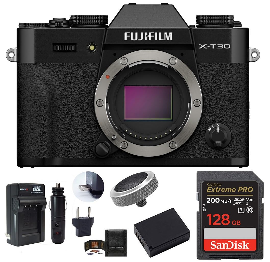 Amazon.com : FUJIFILM X-T30 III Mirrorless Camera Body Bundle