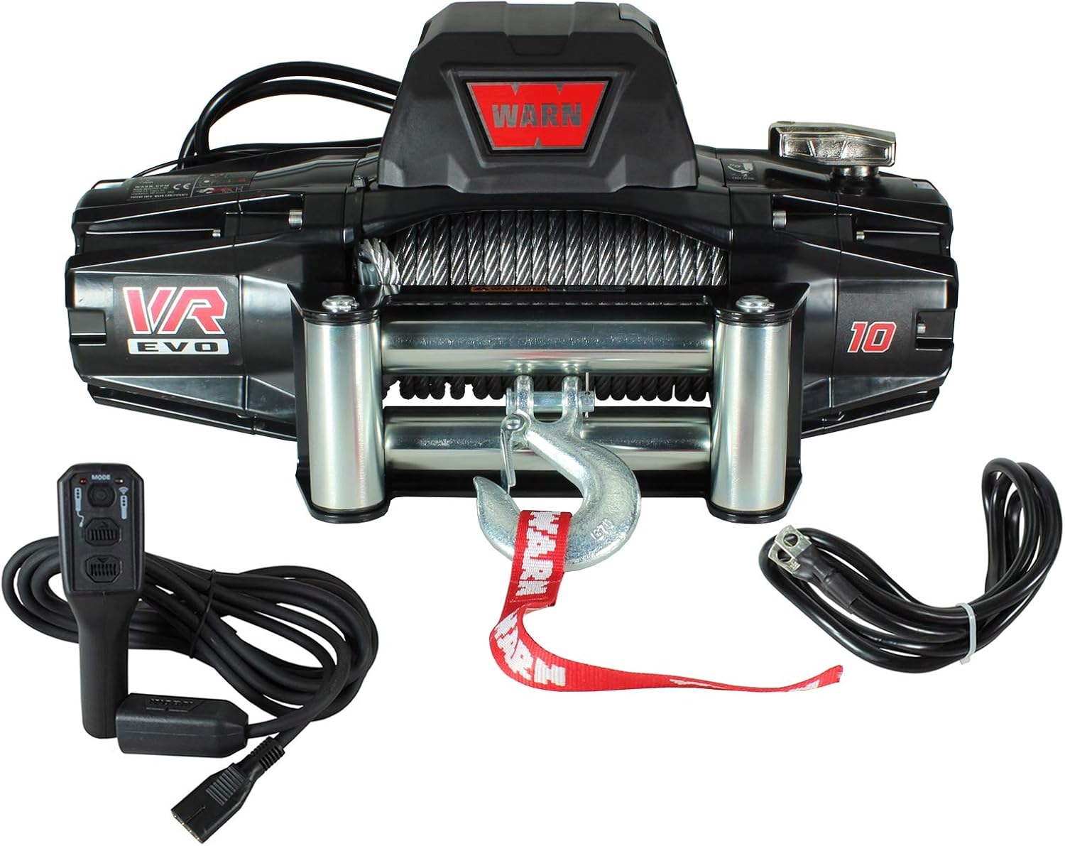 Gеt Dіѕсоunt 70% Prісе WARN 103252 VR EVO 10 Electric 12V DC Winch with Steel Cable Wire Rope: 3/8 Diameter x 90' Length, 5 Ton (10,000 lb) Pulling Capacity