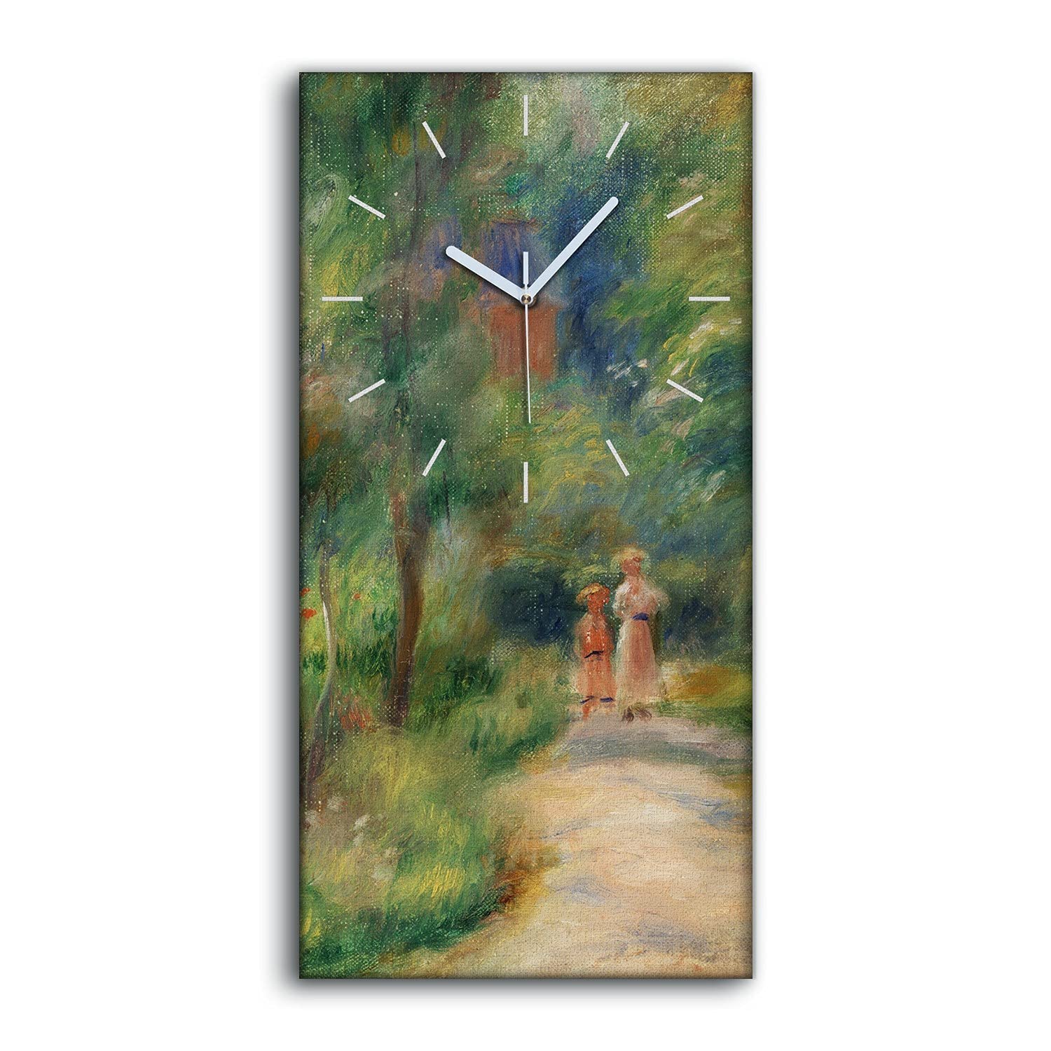 Fini les bruits de tic-tac avec cette horloge sur toile de salon moderne et silencieuse
