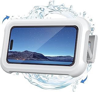 Lamicall Shower Phone Holder Waterproof - 480° Rotatable...