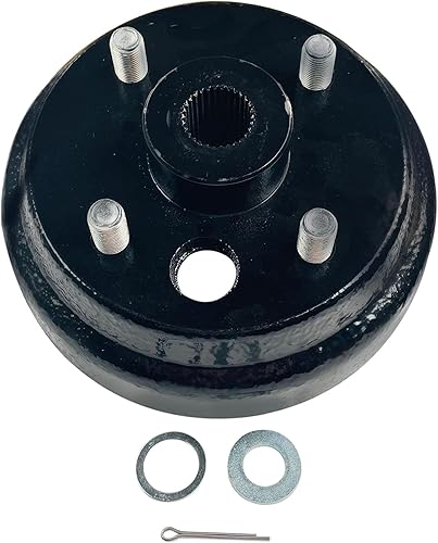 Miniatura 9 de Carrito de golf Zapatas de freno, tambor de cubo de freno 30 dientes de fundición a presión fino estriado para EZGO gas 4 ciclo 91-Up, RXV GAS,