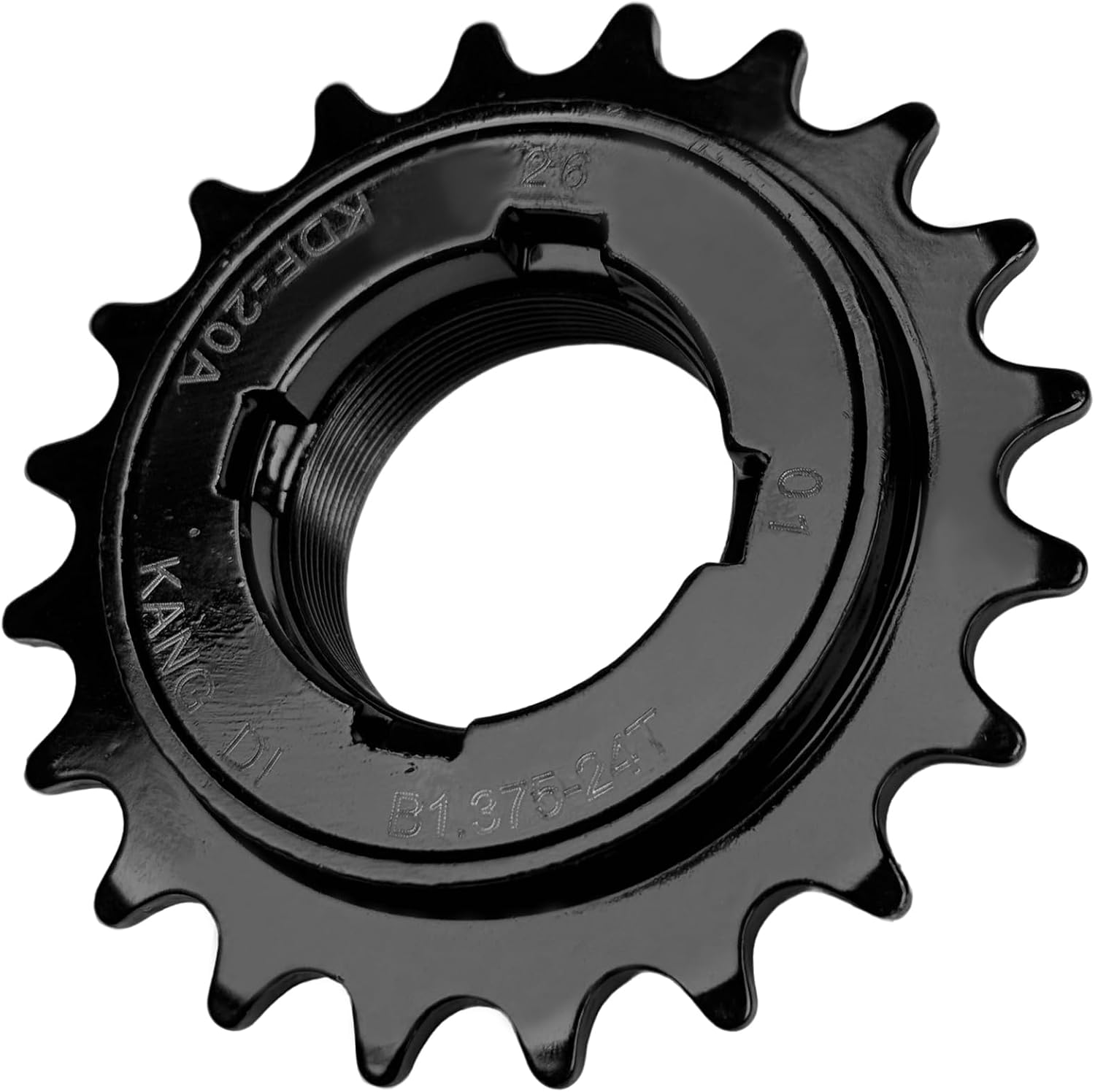 Single Speed Bike Freewheel 16/18/20T Threaded Bicycle Freewheel