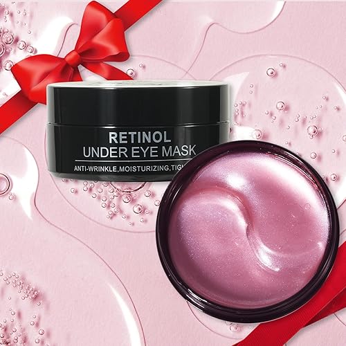 Miniatura 7 de Parches debajo de los ojos para ojos hinchados ojeras  30 pares de almohadillas de gel de ojos de colágeno de retinol, reducen las arrugas, bolsas