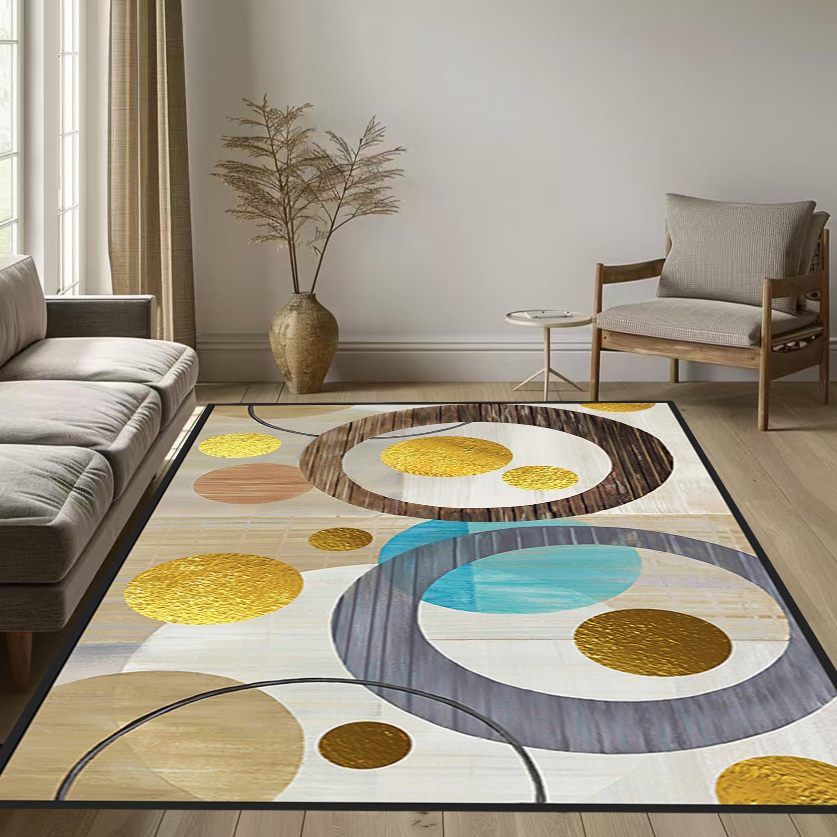 Alfombra de cocina anti manchas de 40 x 450 cm con base de seguridad TPR