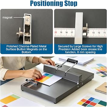 Manual Creasing Machine 350mm, A3/A4 Scoring Paper Creasing Machine