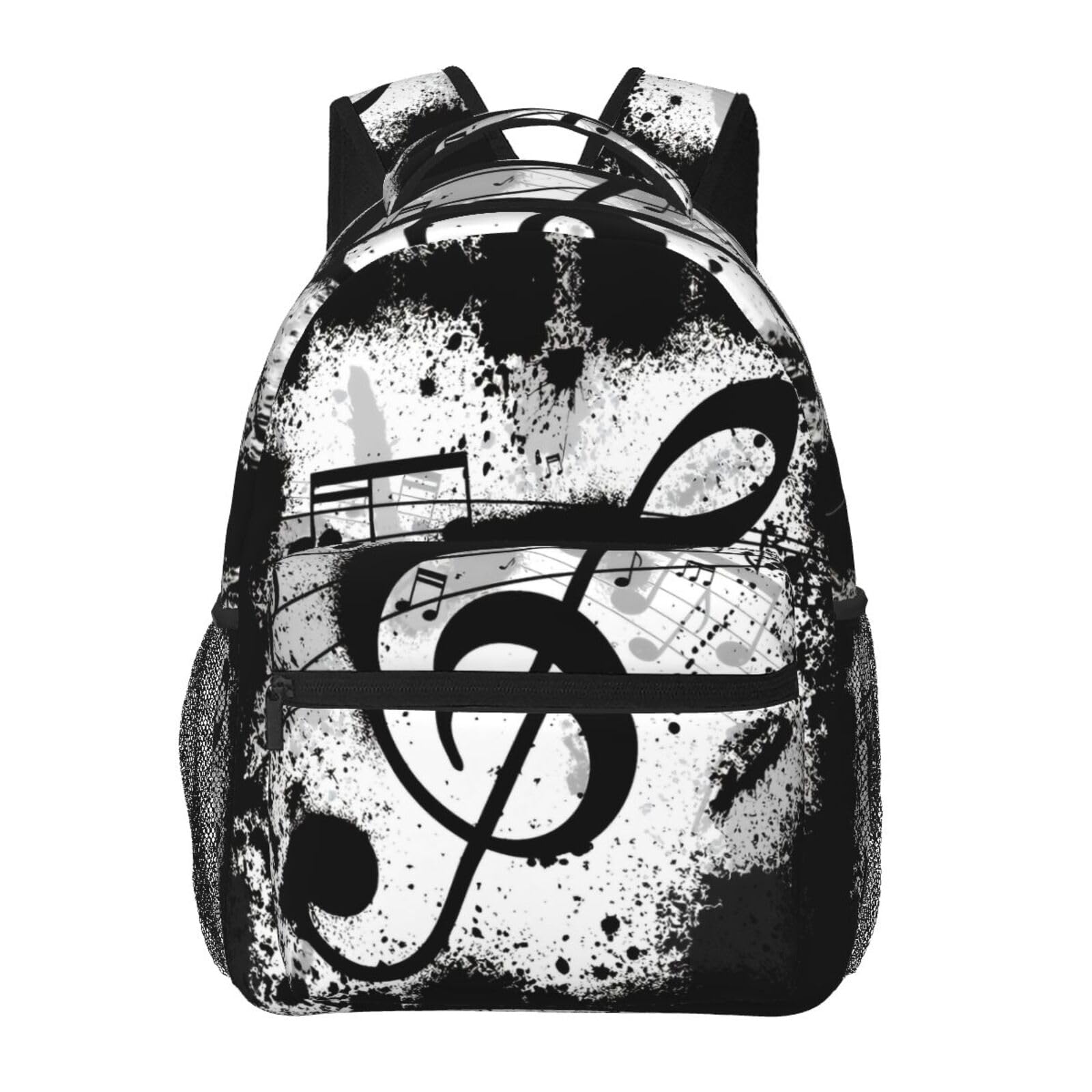 Rucksack Musiknoten Daypack Für Reisen | Schultaschen Fashion Rucksäcke Unisex Für Outdoor Notebook Schule