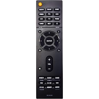 Remote Control RC-911R for Onkyo AV Receiver TX-NR555 TX-NR575 TX-NR585 TX-NR656 TX-NR686 TX-NR676 TX-NR757 TX-NR777 TX-NR787 TX-RZ610 TX-RZ710 TX-RZ710 TX-RZ710 TX-RZ710