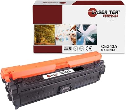 Laser Tek Services Compatible Toner Cartridge Replacement for HP 651A CE343A Works with HP LaserJet Enterprise 700 Color MFP M775dn M775 f Printers Magenta, 1 Pack - 16,000 Pages