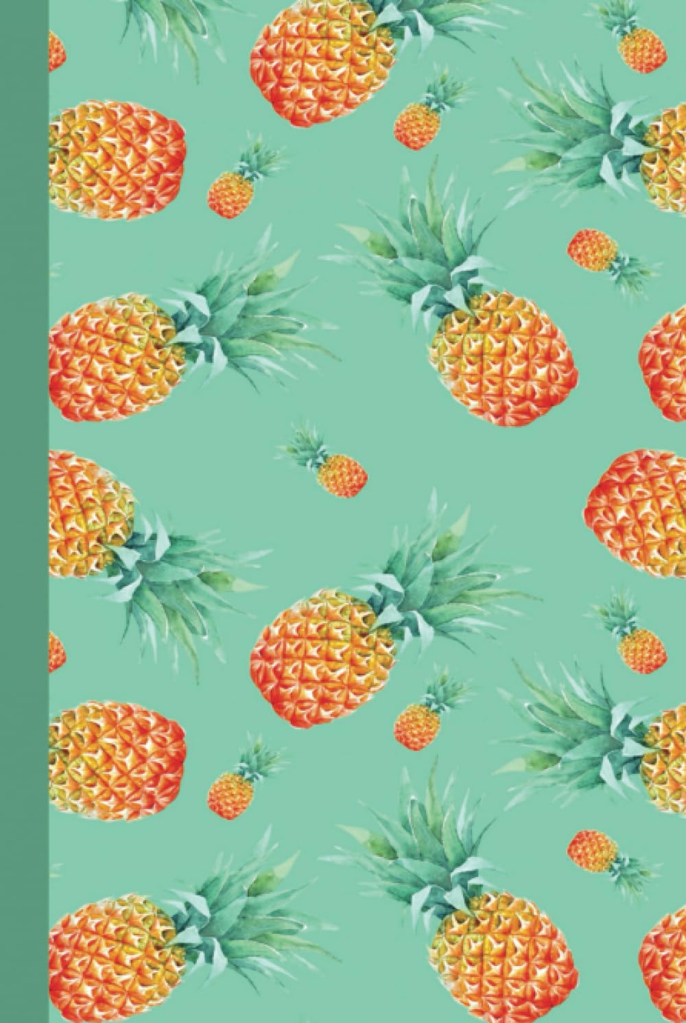 Bullett Journal: Blue and Yellow Pineapple Journal