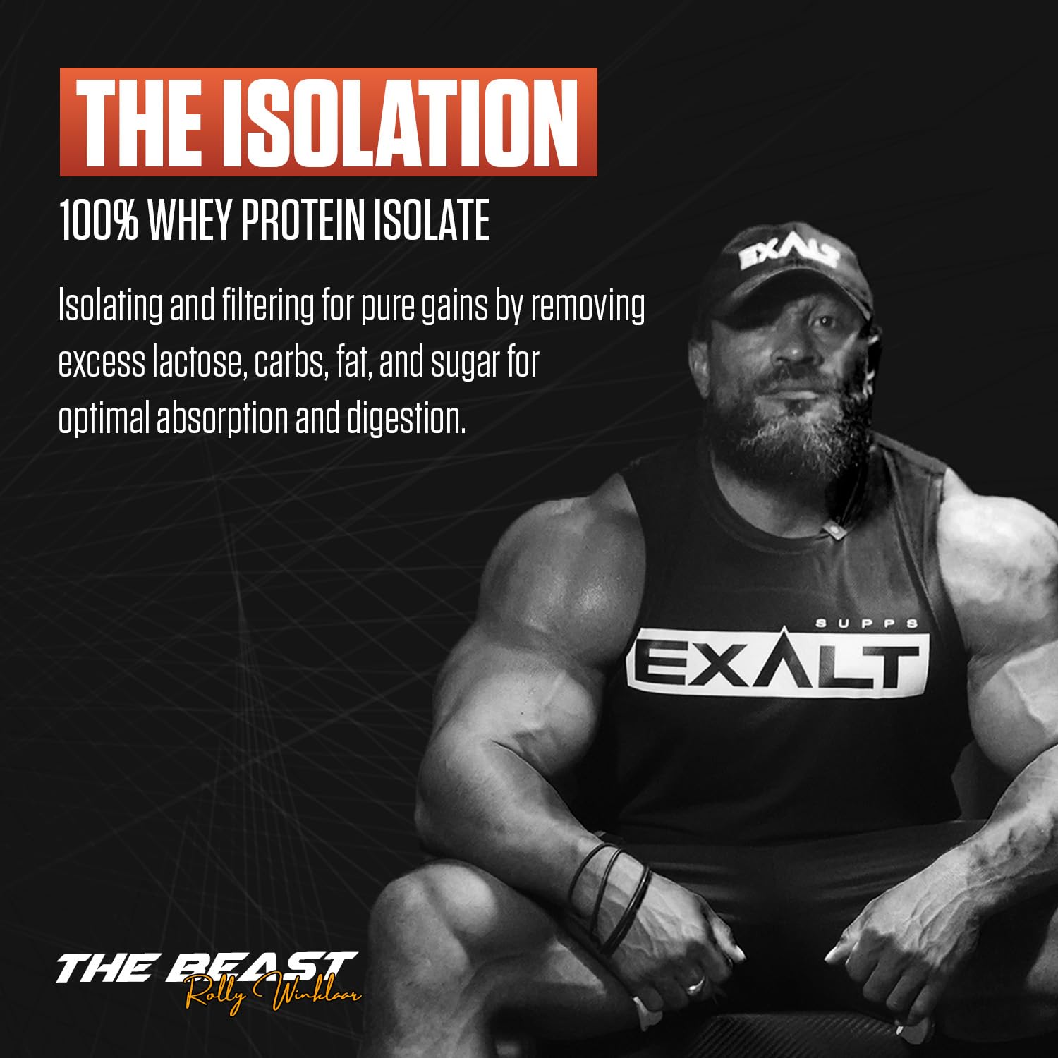 The Isolation Pure Whey Isolate With Digestive Enzymes | 25g Protein | 5.6g BCAAs | 150mg Digestive Enzyme | Zero Added Sugar | Whey Isolate (907 gm, Chocolate) — Amazon image 6