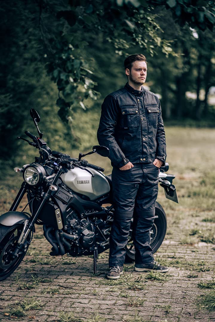 Merlin Barton II Veste ciré de moto, schwarz, L