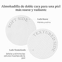 Vista 6 de medicube Almohadillas de tóner Zero Pore Pad 2.0 Almohadilla facial de doble textura para exfoliación y cuidado de poros con 4.5% de ácido láctico