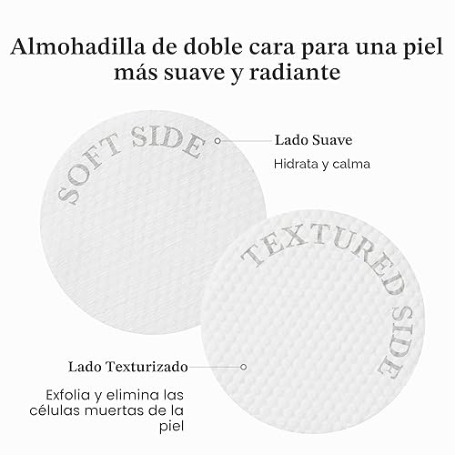 Miniatura 6 de medicube Almohadillas de tóner Zero Pore Pad 2.0 Almohadilla facial de doble textura para exfoliación y cuidado de poros con 4.5% de ácido láctico
