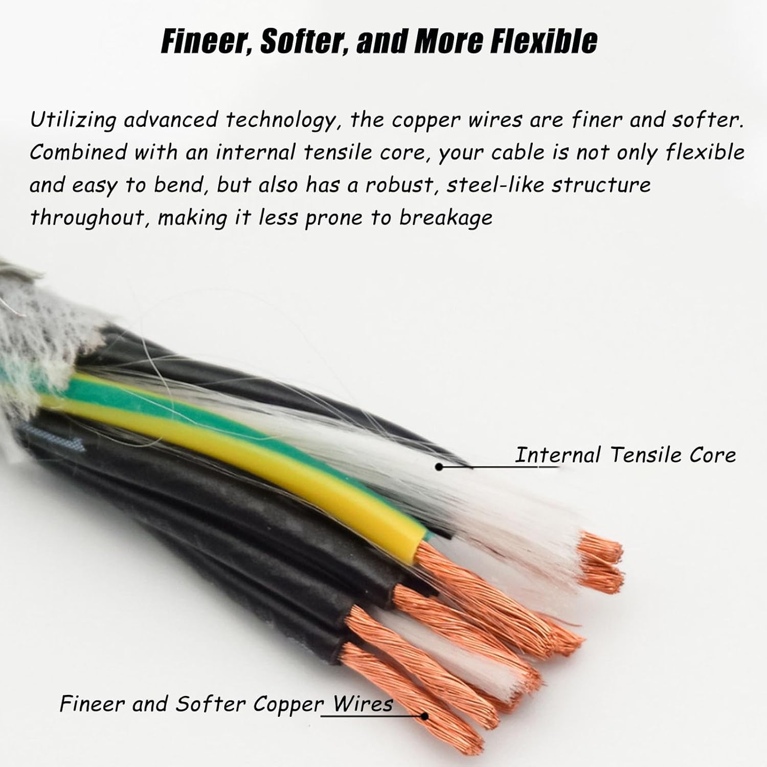 100ft High Flex Shielded Drag Chain Cable 4 Conductor 22/18/16 AWG,Flex OFC Copper Control Cable,Tinned Copper Braided Shield,300V Robot Wire for Automation&Industrial Equipment(300FT,16AWG-3C)