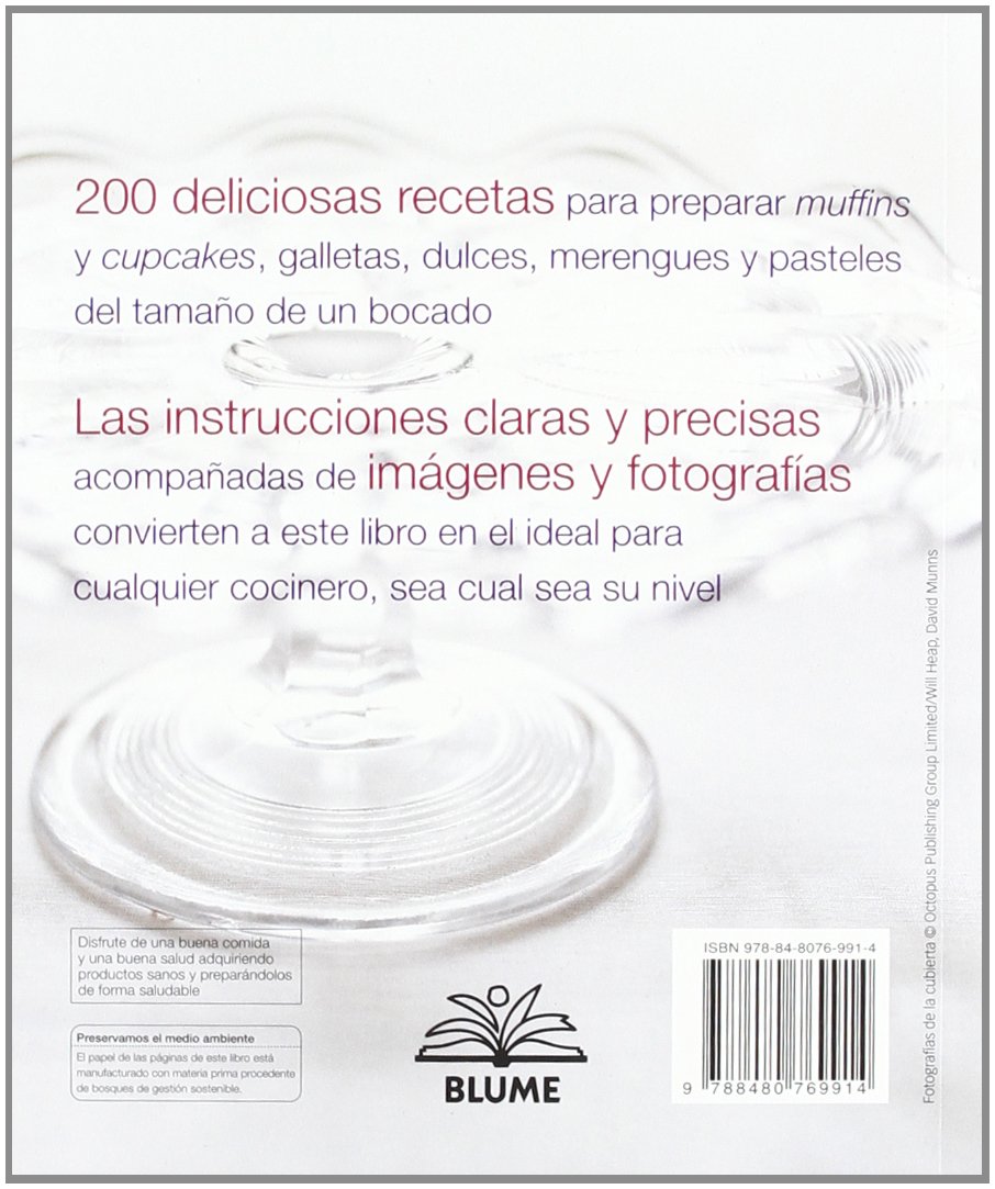 200 galletas, cupcakes, merengues y pastelitos / 200 cookies, cupcakes, meringues and biscuits