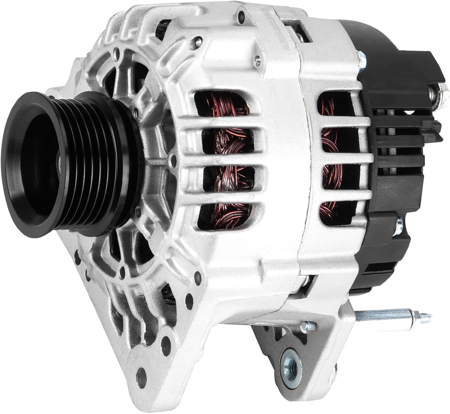 New 90Amp Alternator for Jetta 1.8L 2000-2005 2.0L 1999-2005, for Golf 1.8L 2000-2006 2.0L 1999-2006, for Beetle 1.8L 2.0L 1998-2005 Replaces# 13852, 13852N, 400-24025