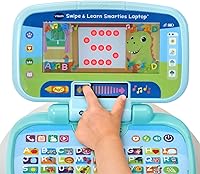 Vista 4 de VTech Laptop de Aprendizaje Inteligente Smarties, Azul