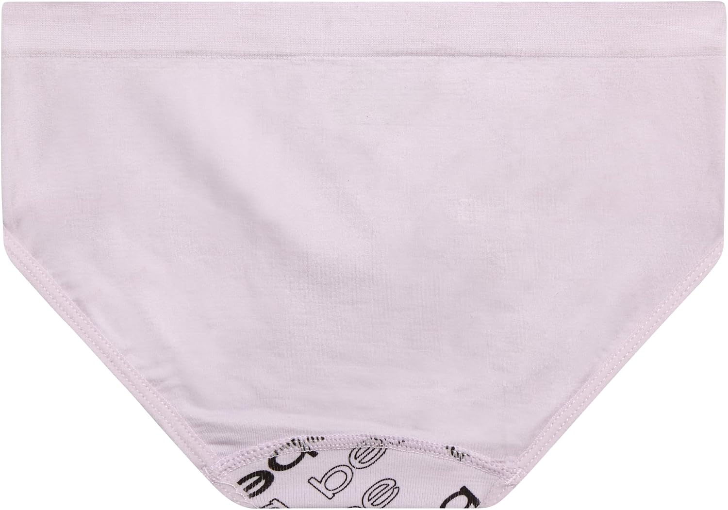 bebe Girls Underwear Set - 8 Piece Seamless Cami Training Bra and Matching Panties for Girls