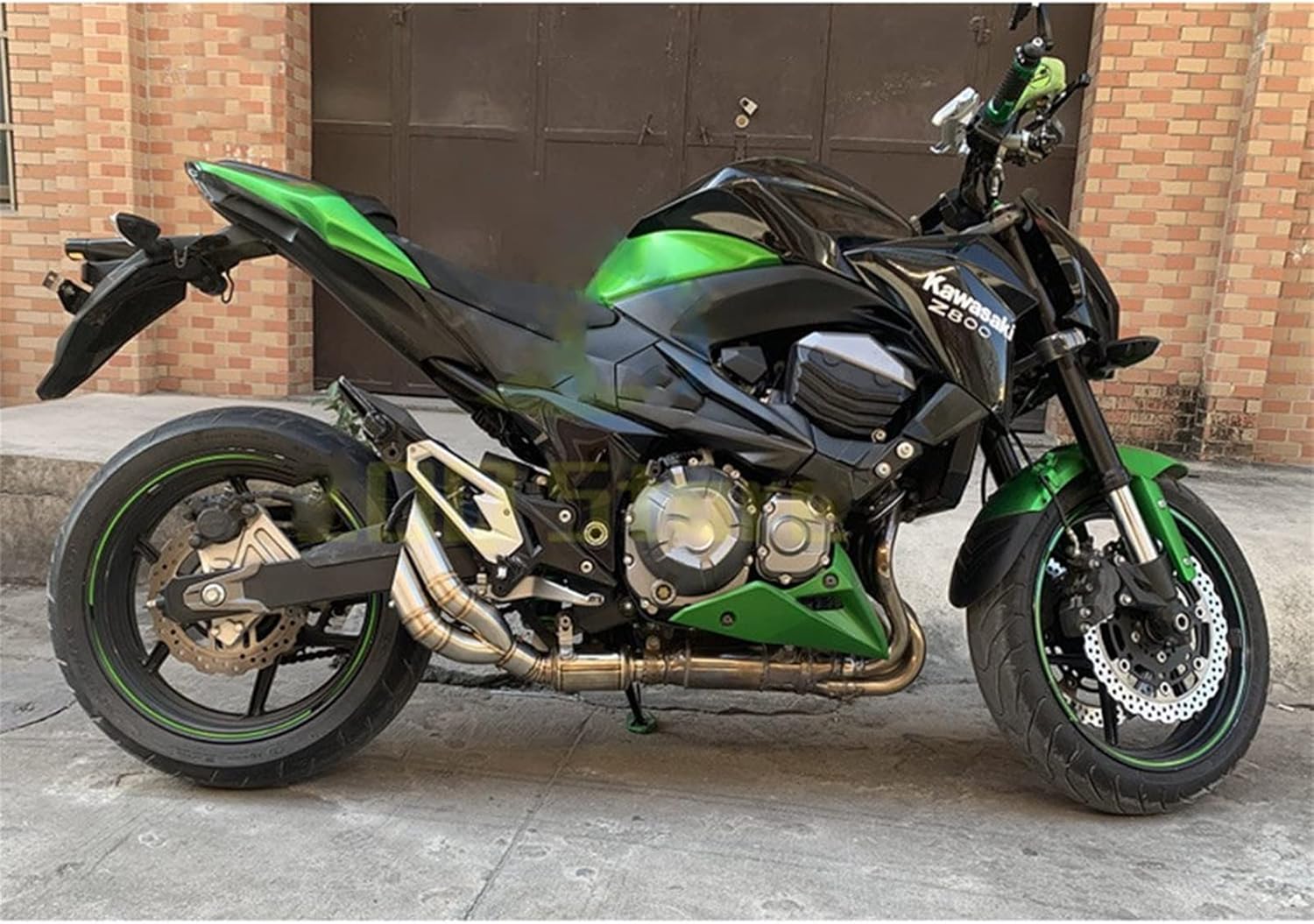 オートバイのエキゾーストパイプ エスケープシステム に適用 川崎 800