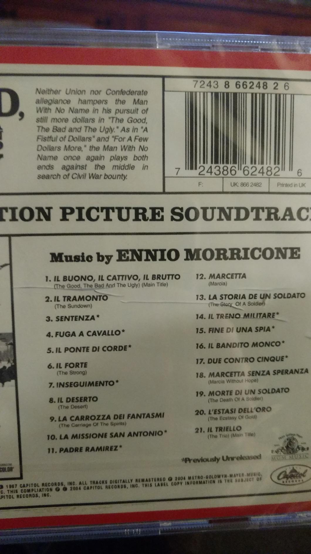 MORRICONE,ENNIO - Good The Bad The Ugly (Original Soundtrack) - Amazon ...