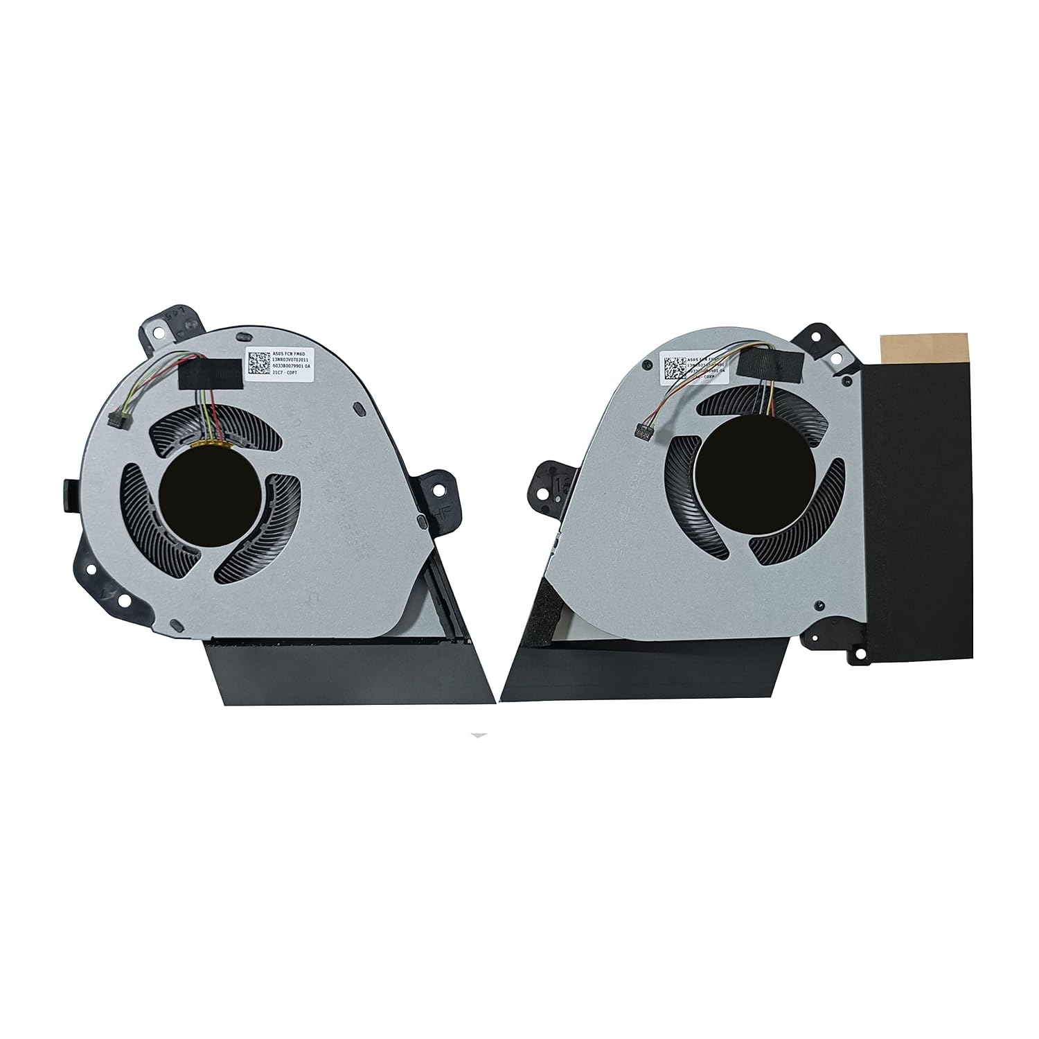 (1 Pair) New CPU GPU Cooling Fans Intended for ASUS ROG Zephyrus GA502DU GA502GU GA502IU GTX 1660ti Series Laptop GA502DU-WB73 GA502DU-ES74 GA502IU-ES76 DC5V