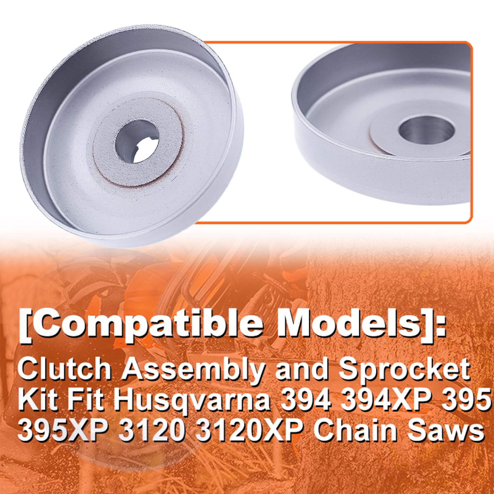 Amazon.com: Mtanlo 3/8-7T Clutch Drum Rim Sprocket Bearing