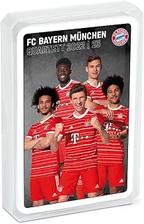 FC Bayern München-31297 Juego de Cartas, Color Blanco, Medium (130014637)