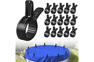 Easy-to-Grip Pool Cover Clips (18-Pack)