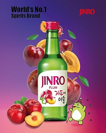 JINRO Soju Chamisul Plum 13% Vol