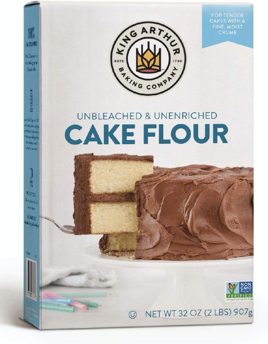 (pack of 2) King Arthur Flour Unbleached & Unenriched Cake Flour 32oz (2lbs)22