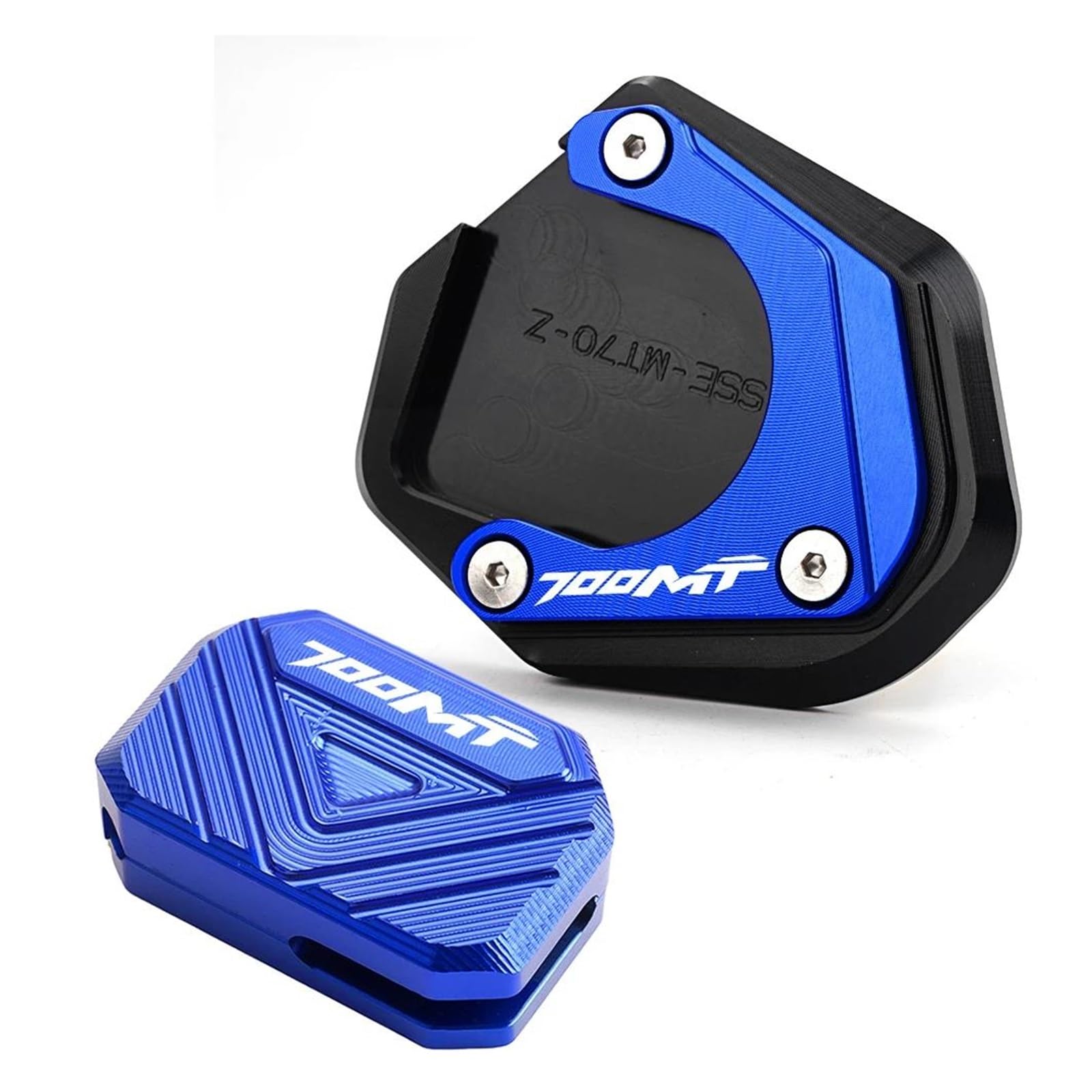 Ampliación de pata de cabra en aluminio CNC para CF Moto 700MT 2025 2026 de alta precisión 3