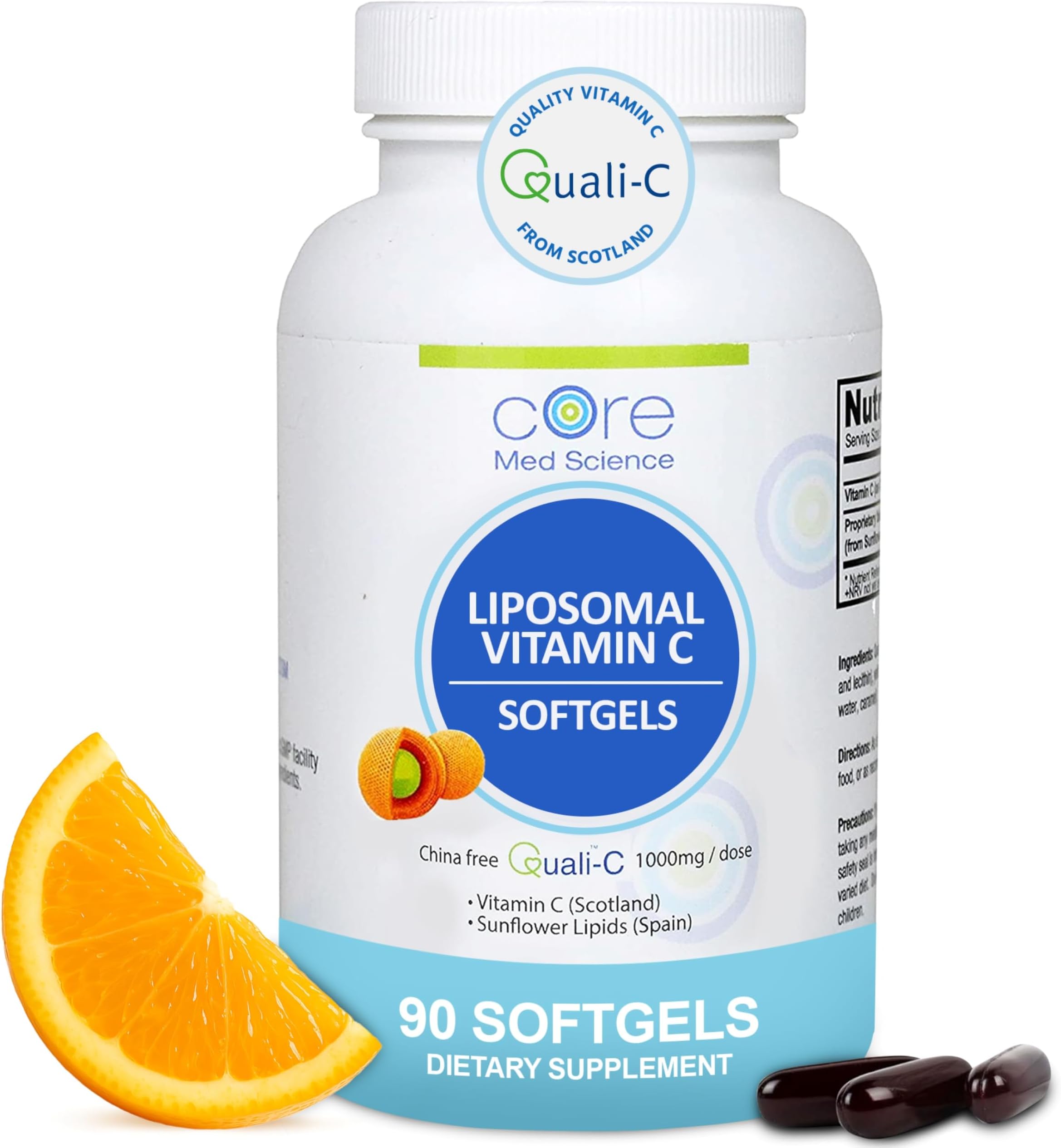 Liposomal Vitamin C Softgels 1000mg/Dose