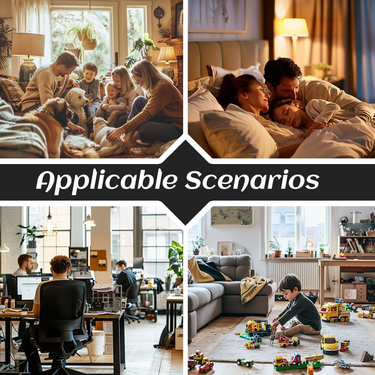 HQSC-50 Replacement filters for vewior air purifier filter,a1 replacement filter for VEWIOR Air Purifier Filter Replacement-HQKJ-80, AMEIFU AP01W, KOIOS HQKJ-50, 3-in-1 HEPA Air Cleaner Filter,1 pack - Image 5