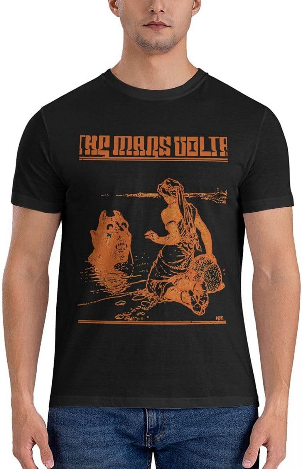 deranThe Mars Volta T-Shirt T-Shirt T-Shirt Mens Tall t Shirts t Shirts for Men White t Shirts