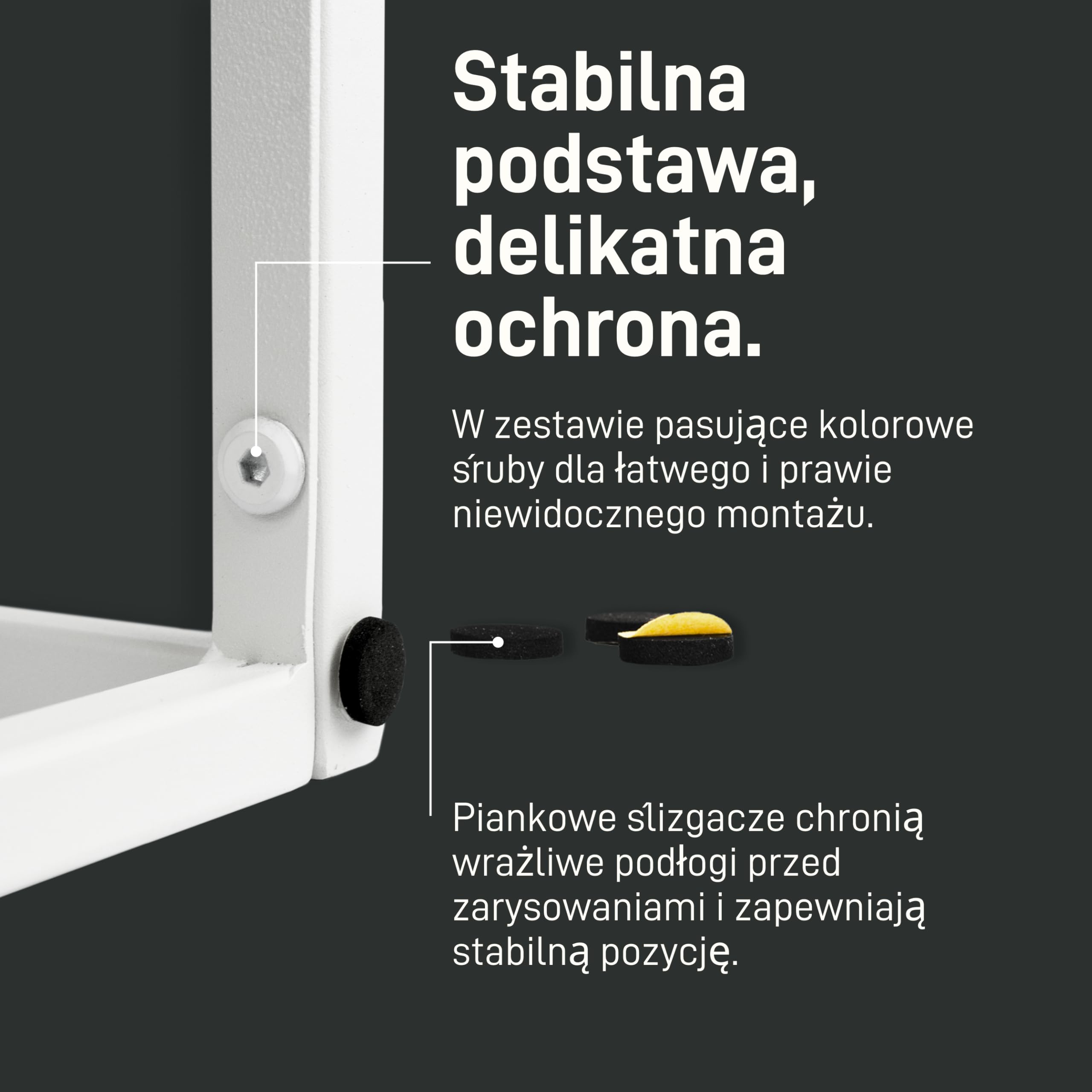 Natural Goods Berlin 1 x stojak na kwiaty, metalowy, biały, 70 cm – prostokątny dekoracyjny stojak na rośliny – taboret na kwiaty, odporny na warunki atmosferyczne, stabilny i łatwy w utrzymaniu –