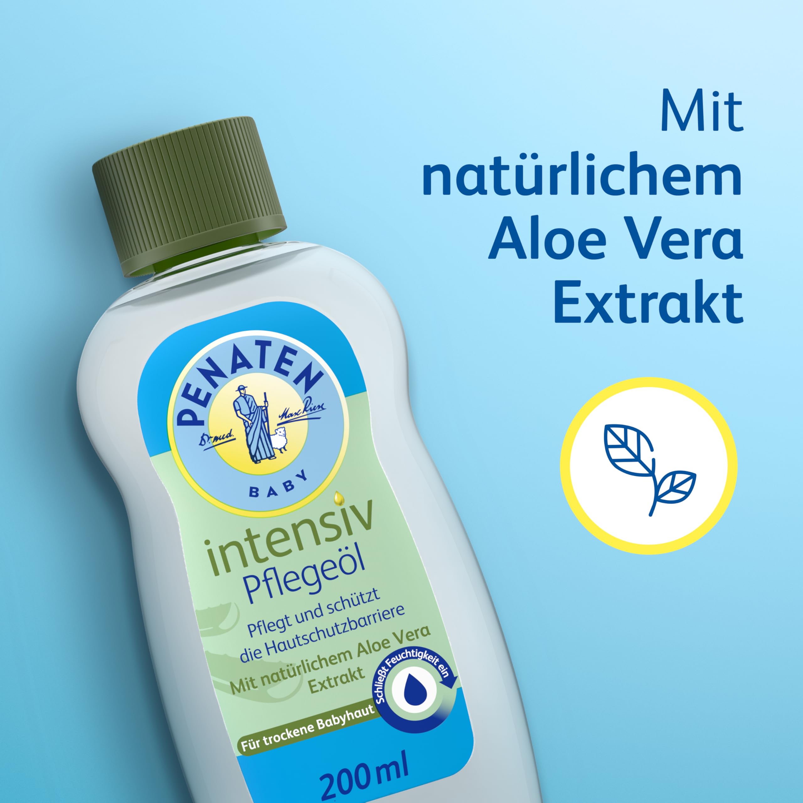 Penaten Intensiv Pflegel Baby Massagel & Babyl mit Aloe Vera