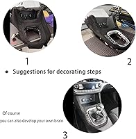 Vista 3 de Y.A. LOTUS Tela de microfibra con aspecto de gamuza autoadhesiva, tela de película elástica perfecta para decorar el interior del automóvil, 7.87 x