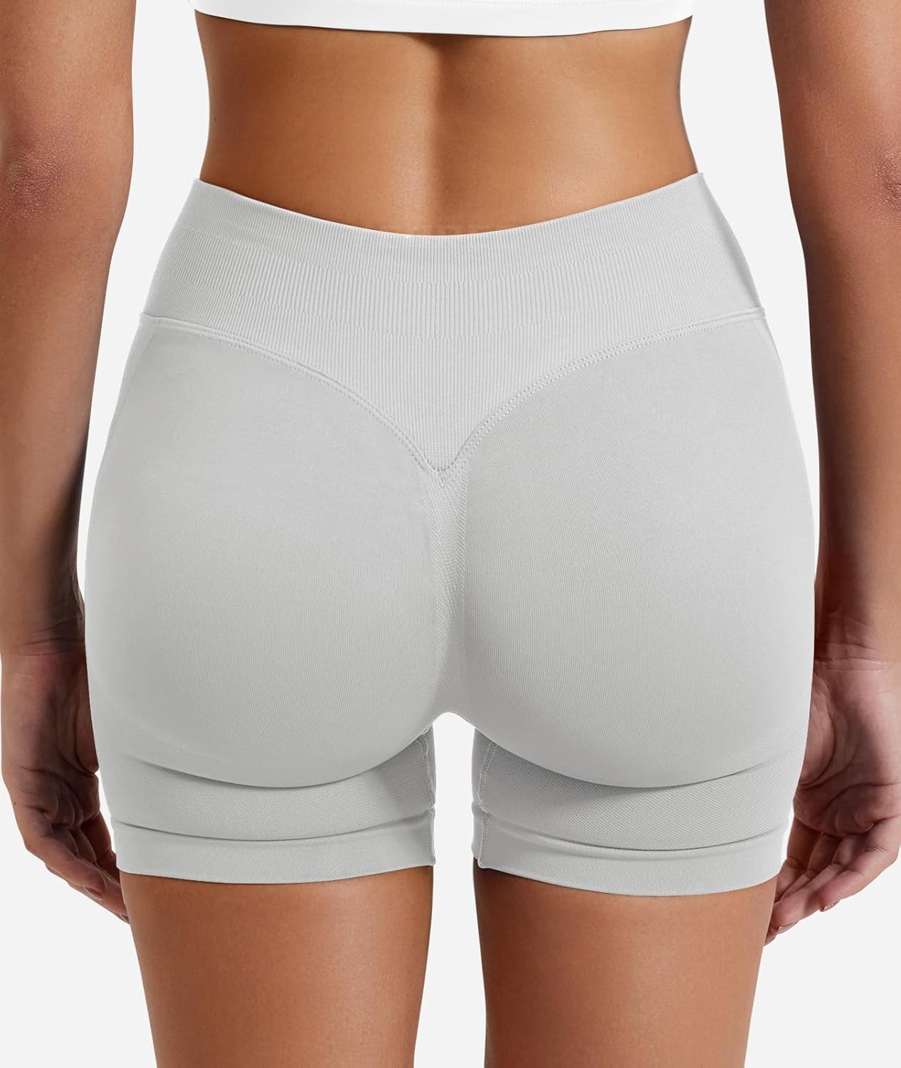 YEOREO SoftHue Women Workout Gym Impact Shorts Hidden Scrunch Butt Lifting 2.5"/3.6"/4.5"/6" Seamless Shorts - Image 2