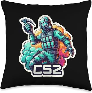 CS2 Game Esports Throw Pillow