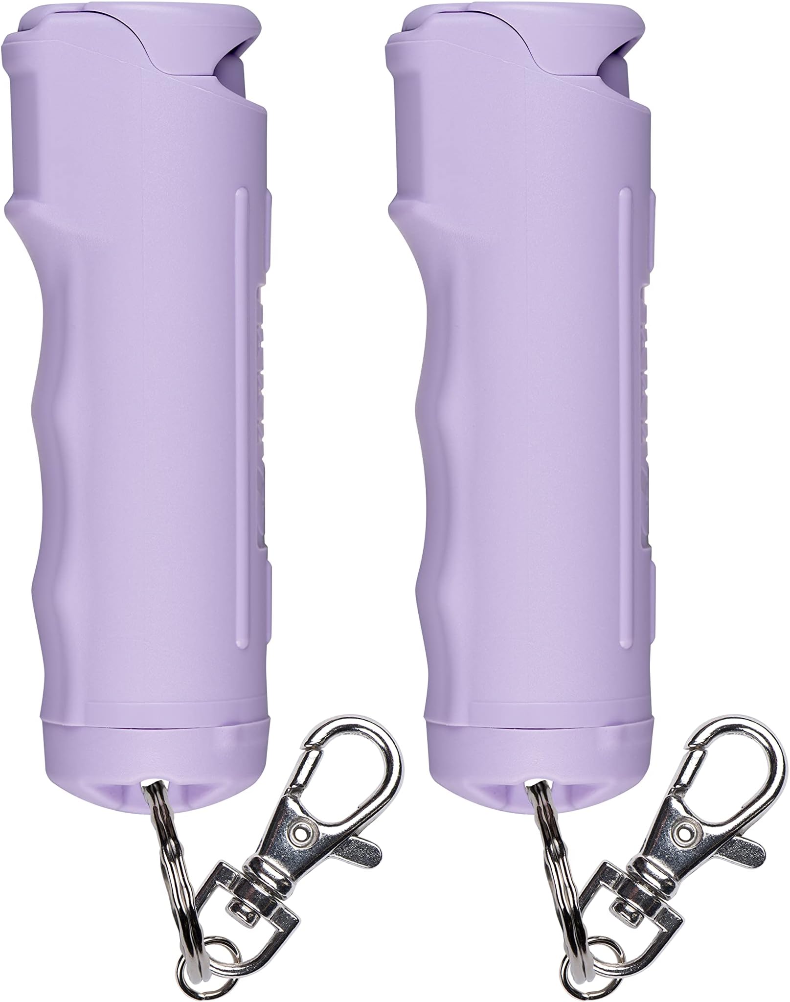 SABRE Pepper Gel with Flip Top, Maximum Strength OC Spray, Snap Clip for Easy Carry and Fast Access, Finger Grip for More Accurate and Faster Aim, 25 Bursts, UV Marking Dye, Easy to Use Safety