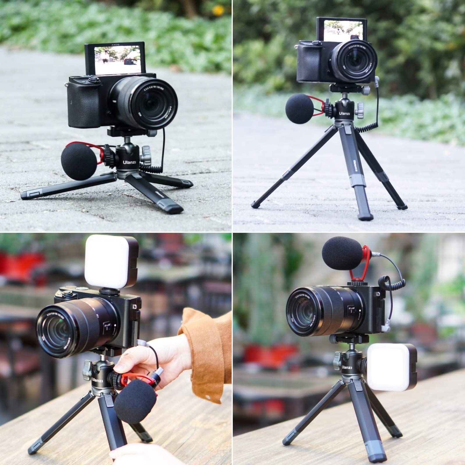 Ulanzi MT-24 Two-Stage Camera Vlog Tripod description image 2