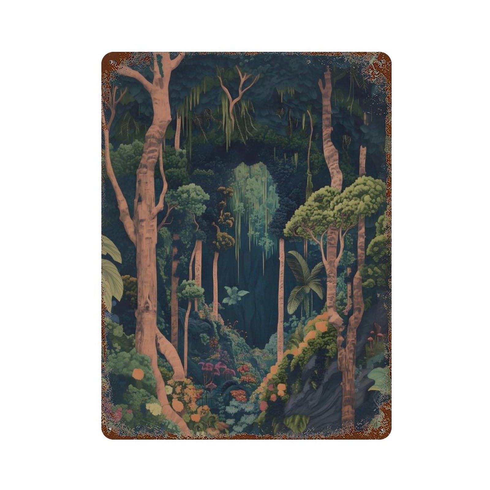 xiaoxiaoshen Hasui Kawase (5) Wall Decor Art Metal Tin Poster Modern Home Decor Art Home Bar Shop Decorations Vintage Sign 40x30cm