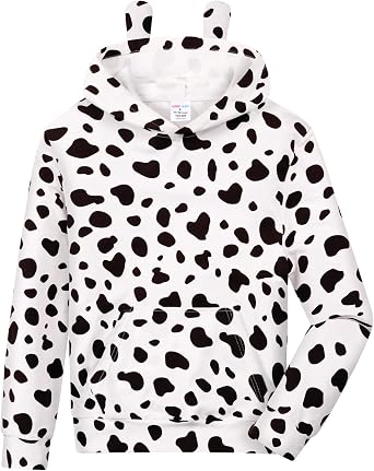 COSLAND Boys Hoodies Solid and Holiday Sweatshirt Kids Cotton Long Sleeve Hooded, X-Small-Large