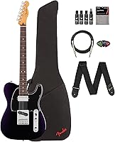 Vista 9 de Fender Player II Telecaster - Paquete color caramelo claro con estuche, correa, cable, paquete de 3 púas y kit de limpieza para guitarra