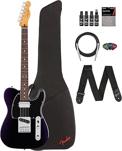 Miniatura 9 de Fender Player II Telecaster - Paquete color caramelo claro con estuche, correa, cable, paquete de 3 púas y kit de limpieza para guitarra